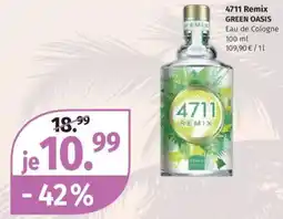 Müller 4711 remix green oasis Angebot
