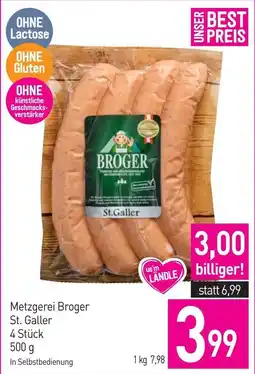 Sutterlüty Metzgerei Broger St. Galler Angebot