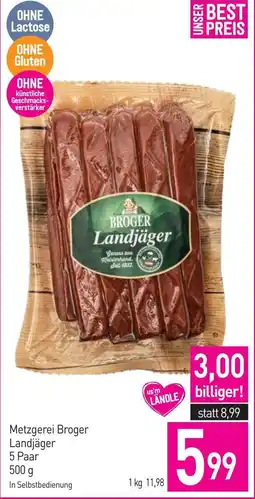 Sutterlüty Metzgerei Broger Landjäger Angebot