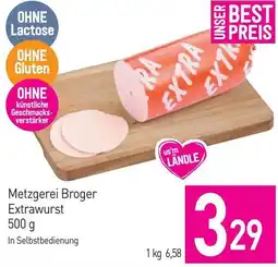 Sutterlüty Metzgerei Broger Extrawurst Angebot