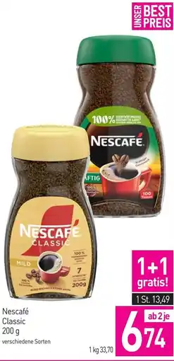 Sutterlüty Nescafé Classic Angebot