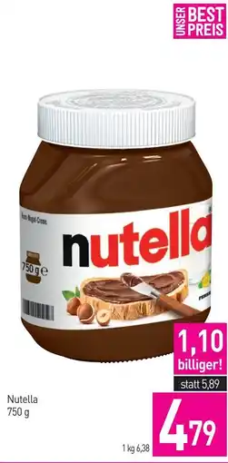 Sutterlüty Nutella Angebot