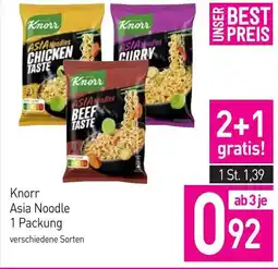 Sutterlüty Knorr Asia Noodle Angebot