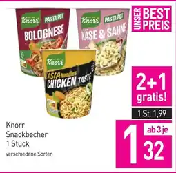 Sutterlüty Knorr Snackbecher Angebot