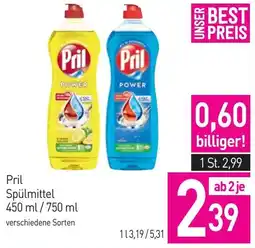Sutterlüty Pril Spülmittel Angebot