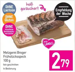 Sutterlüty Metzgerei Broger Frühstücksspeck Angebot