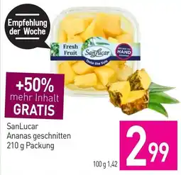 Sutterlüty SanLucar Ananas geschnitten Angebot