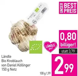 Sutterlüty Ländle Bio Knoblauch von Daniel Köllinger Angebot