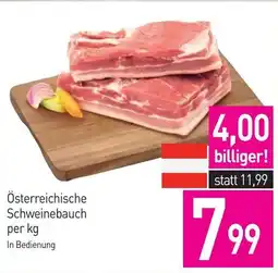 Sutterlüty Österreichische Schweinebauch Angebot