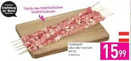 Sutterlüty Fackelspieß natur oder mariniert Angebot