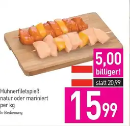 Sutterlüty Hühnerfiletspieẞ natur oder mariniert Angebot