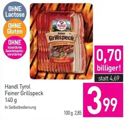 Sutterlüty Handl Tyrol Feiner Grillspeck Angebot