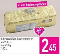 Sutterlüty Sibratsgfäller Bachensteiner 45% F.i.T. Angebot