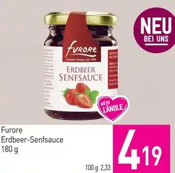 Sutterlüty Furore Erdbeer Senfsauce Angebot