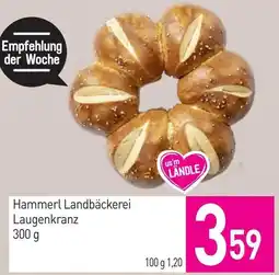 Sutterlüty Hammerl Landbäckerei Laugenkranz Angebot