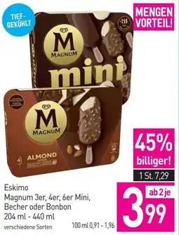 Sutterlüty Eskimo Magnum 3er, 4er, 6er Mini, Becher oder Bonbon Angebot