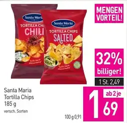 Sutterlüty Santa Maria Tortilla Chips Angebot