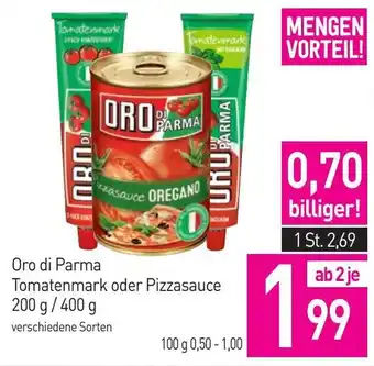 Sutterlüty Oro di Parma Tomatenmark oder Pizzasauce Angebot