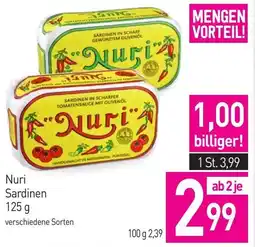 Sutterlüty Nuri Sardinen Angebot
