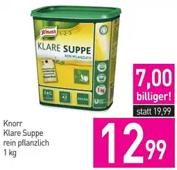 Sutterlüty Knorr Klare Suppe rein pflanzlich Angebot