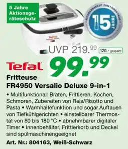 EP Tefal Fritteuse FR4950 Versalio Deluxe 9-in-1 Angebot