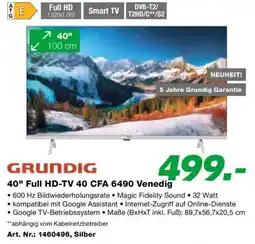 EP Grundig 40" Full HD-TV 40 CFA 6490 Venedig Angebot