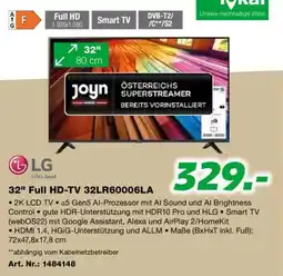 EP LG 32" Full HD-TV 32LR60006LA Angebot