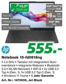 EP hp Notebook 15-fd0818ng Angebot