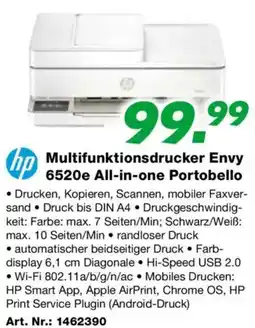 EP Multifunktionsdrucker Envy 6520e All-in-one Portobello Angebot