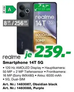EP realme Smartphone 14T 5G Angebot