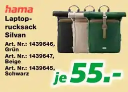 EP hama Laptop- rucksack Silvan Angebot