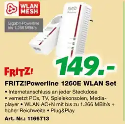 EP FRITZ!Powerline 1260E WLAN Set Angebot