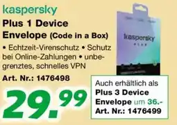 EP kaspersky Plus 1 Device Envelope (Code in a Box) Angebot