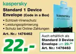 EP Standard 1 Device Envelope (Code in a Box) Angebot