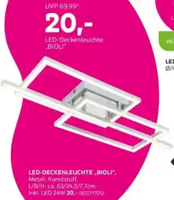 Mömax Led-Deckenleuchte Bioli Angebot