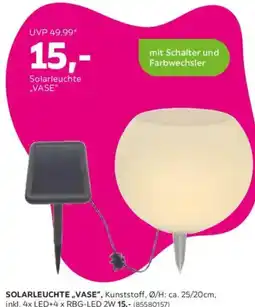 Mömax Solarleuchte VASE Angebot