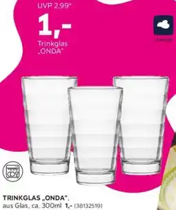 Mömax Trinkglas Onda Angebot