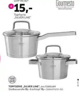Mömax Topfserie silver line Angebot
