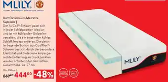 Matratzen Concord Komfortschaum Matratze Supreme Angebot