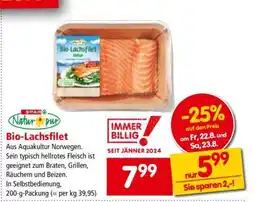 Interspar Bio Lachsfilet Angebot
