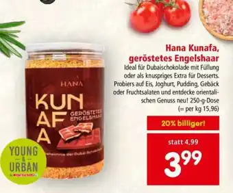 Interspar Hana Kunafa, geröstetes Engelshaar Angebot