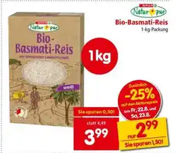 Interspar Bio-Basmati-Reis Angebot