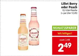 Interspar Lillet Berry oder Peach Angebot