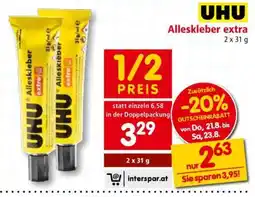 Interspar UHU Alleskleber extra Angebot