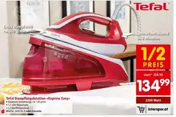 Interspar Tefal Dampfbügelstation eXpress Easy Angebot