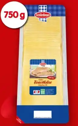 Interspar Schärdinger Toastkäse Scheiben Angebot