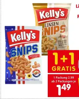 Interspar Kelly's Erdnuss Snips Angebot
