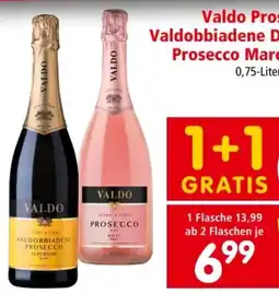 Interspar Valdo Prosecco Marca Oro Valdobbiadene Angebot