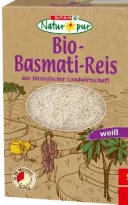Interspar Spar Natur pur Bio-Basmati-Reis Angebot
