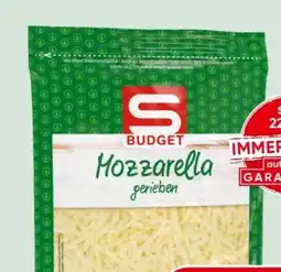Spar S Budget Mozzarella Angebot